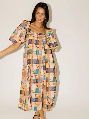 halley draped midi dress Maeve Draped midi dress